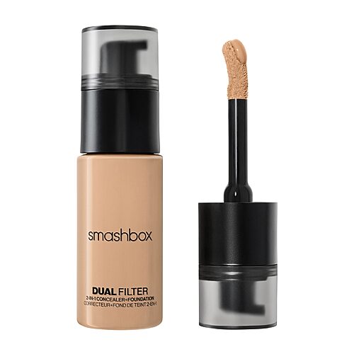 Smashbox Dual Filter 2-In-1 Longwearing Concealer + Foundation - Light 10 Neutral