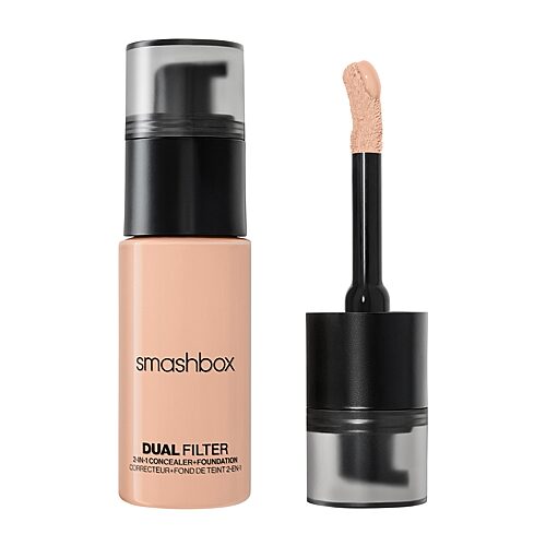 Smashbox Dual Filter 2-in-1 Concealer + Foundation, 1 oz. - Light 8 Cool