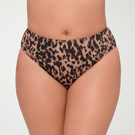 S3 Swim Womens LINED Animal Moderate Coverage Bikini