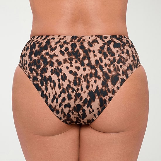 S3 Swim Womens LINED Animal Moderate Coverage Bikini