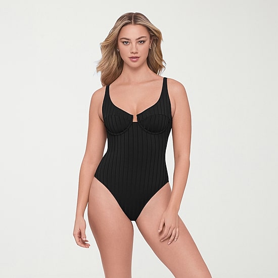 S3 Swim Womens Moderate Coverage One Piece Swimsuit