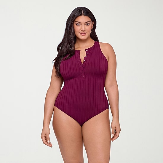 S3 Swim Womens Moderate Coverage One Piece Swimsuit