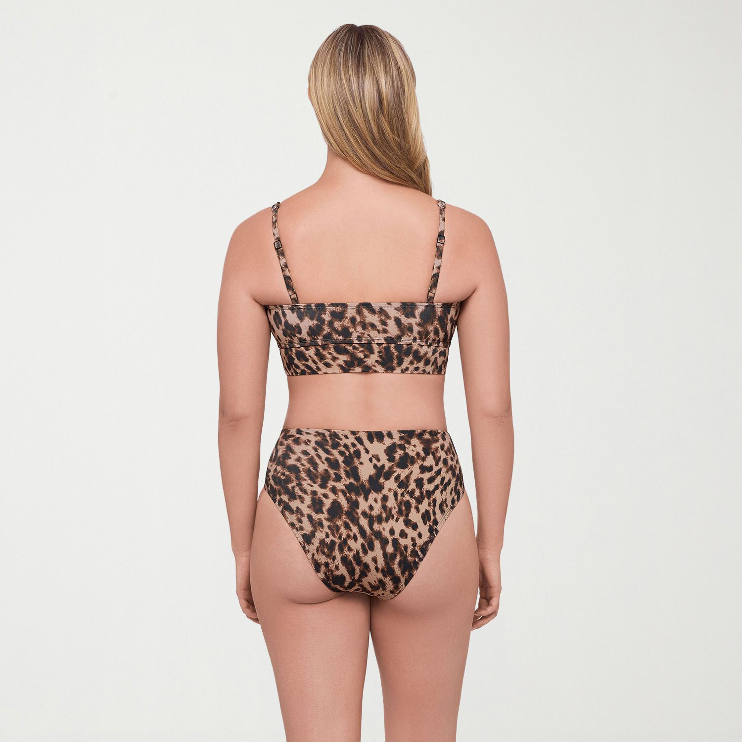 S3 Swim Womens Animal Bralette Bikini Swimsuit Top