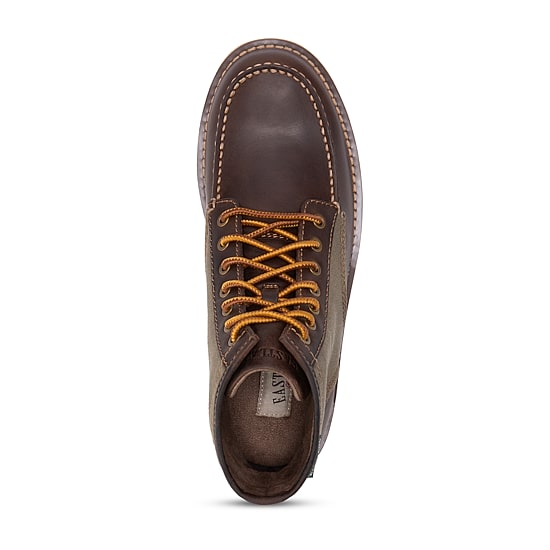 Eastland Mens Lumber Up Moc Toe Boot Flat Heel Chukka Boots