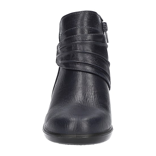 Easy Street Womens Damita Block Heel Booties