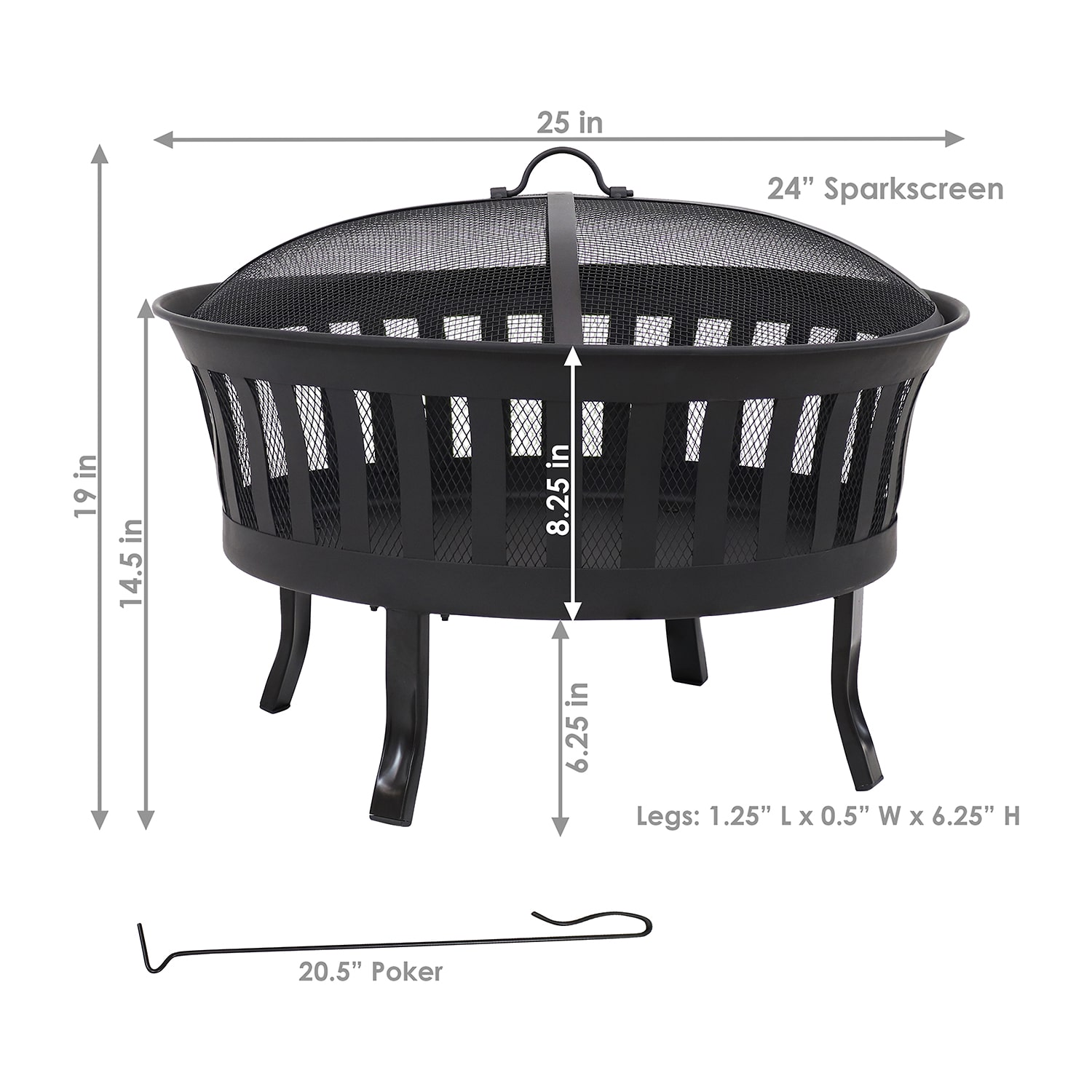 Weather Resistant Fire Pit