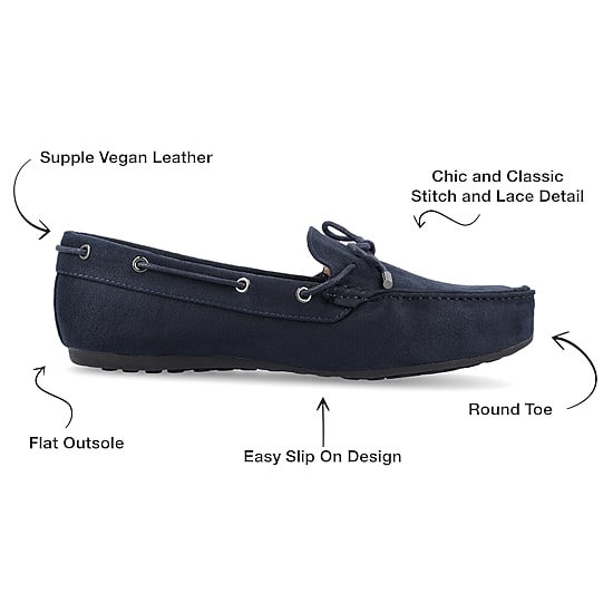 Journee Collection Womens Thatch Slip-On Shoe Round Toe