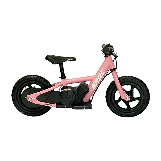 Brocusa Ebikes D1212 Inch Pink Ride-On Motorcycle