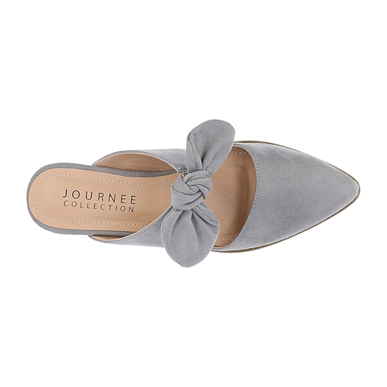 Journee Collection Telulah Womens Pointed Closed Toe Slip-On Shoe