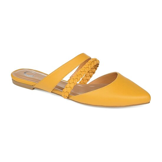 Journee Collection Olivea Womens Pointed Closed Toe Slip-On Shoe