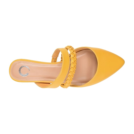 Journee Collection Olivea Womens Pointed Closed Toe Slip-On Shoe