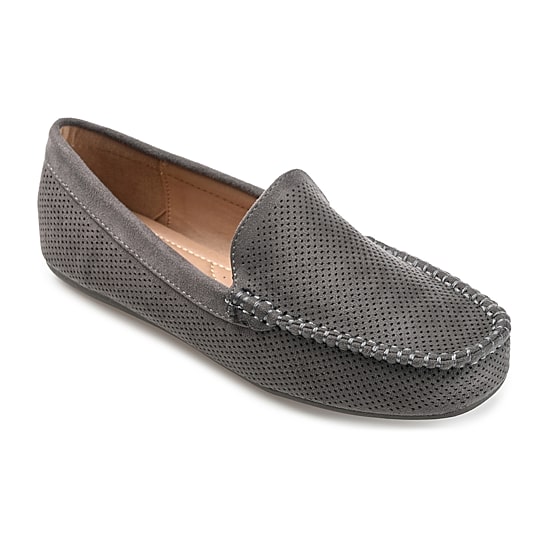 Journee Collection Halsey Womens Round Closed Toe Loafers