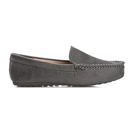 Journee Collection Halsey Womens Round Closed Toe Loafers