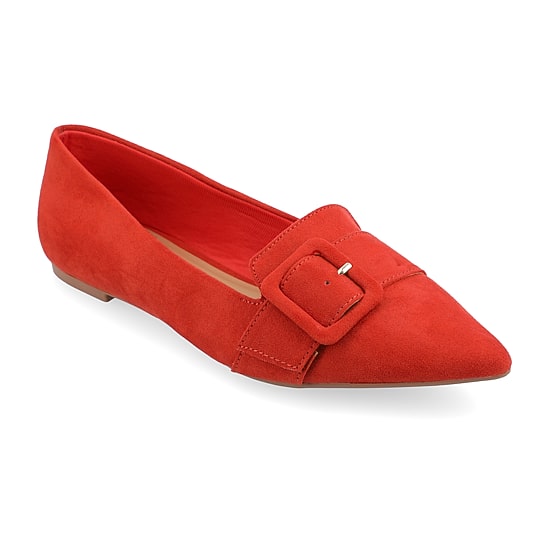 Journee Collection Womens Audrey Slip-on Pointed Toe Loafers