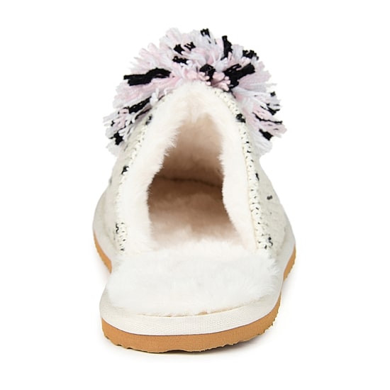 Journee Collection Stardust Womens Slip-On Slippers