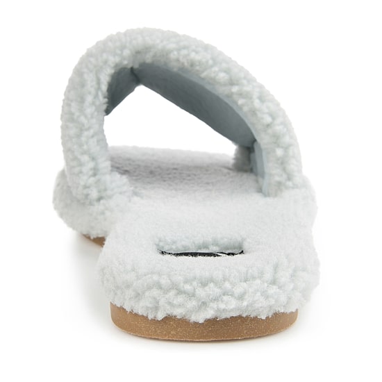 Journee Collection Sunlight Womens Slip-On Slippers