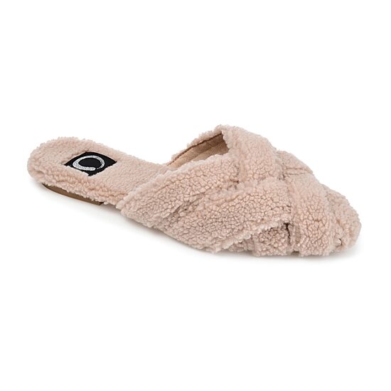 Journee Collection Sereena Womens Round Closed Toe Slip-On Shoe