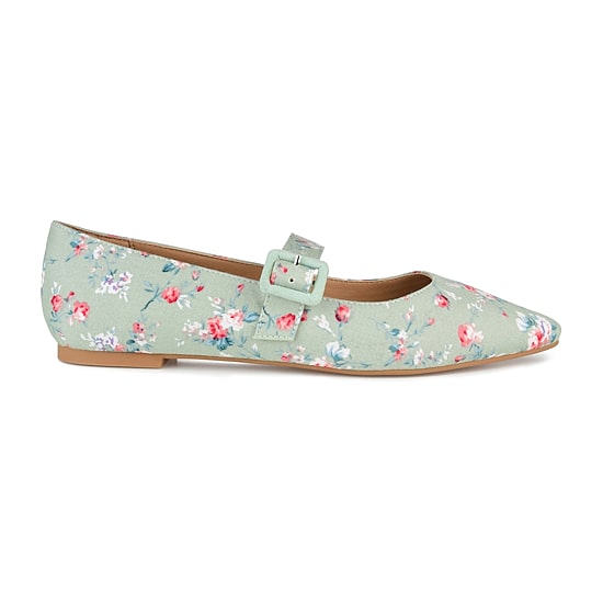 Journee Collection Karissa Womens Round Closed Toe Ballet Flats