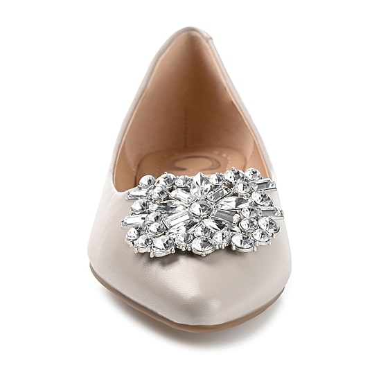 Journee Collection Renzo Womens Pointed Ballet Flats