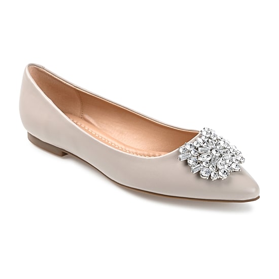 Journee Collection Renzo Womens Pointed Ballet Flats