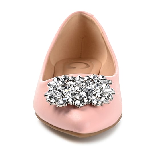 Journee Collection Renzo Womens Pointed Closed Toe Ballet Flats