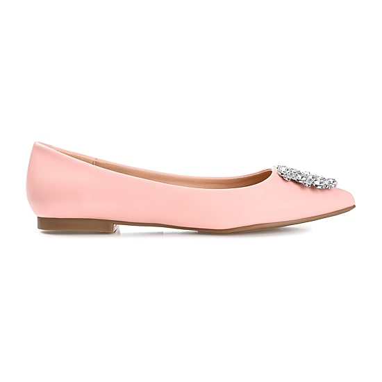 Journee Collection Renzo Womens Pointed Closed Toe Ballet Flats