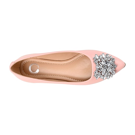 Journee Collection Renzo Womens Pointed Closed Toe Ballet Flats
