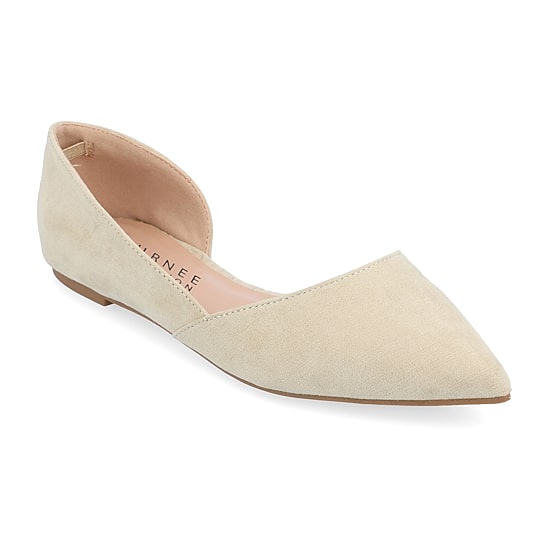 Journee Collection Ester Womens Pointed Ballet Flats