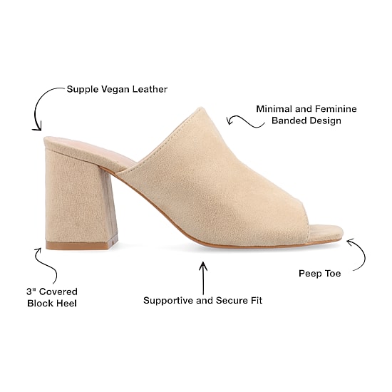 Journee Collection Womens Adelaide Heeled Sandals