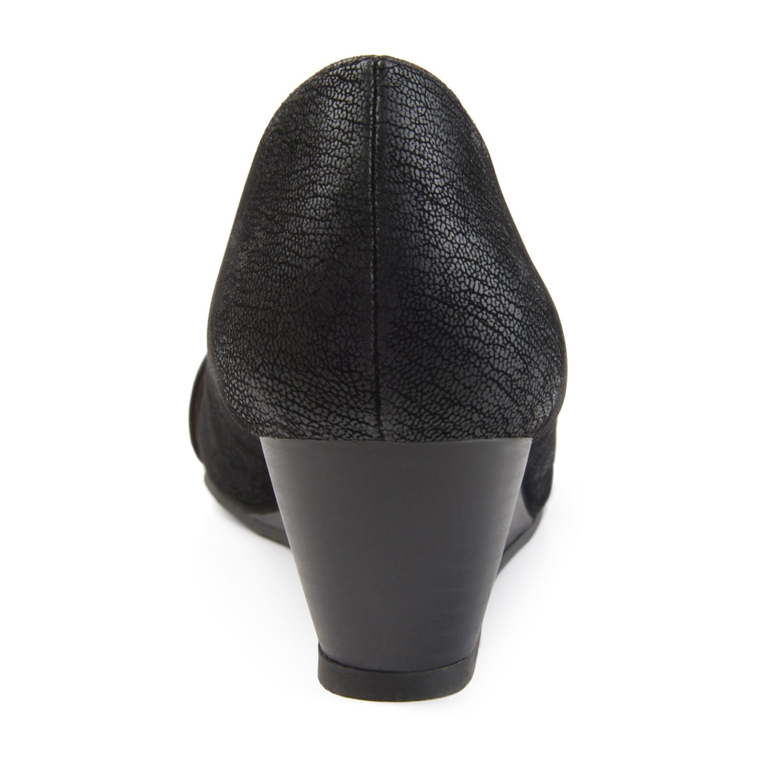 Journee Collection Graysn Womens Round Closed Toe Wedge Heel Pumps