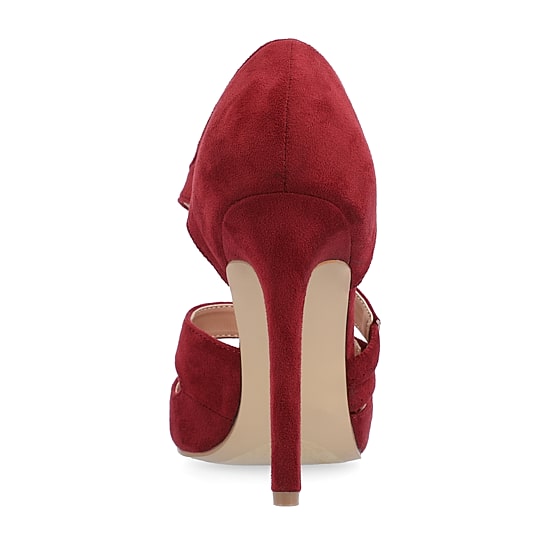 Journee Collection Zeera Womens Round Closed Toe Stiletto Heel Pumps