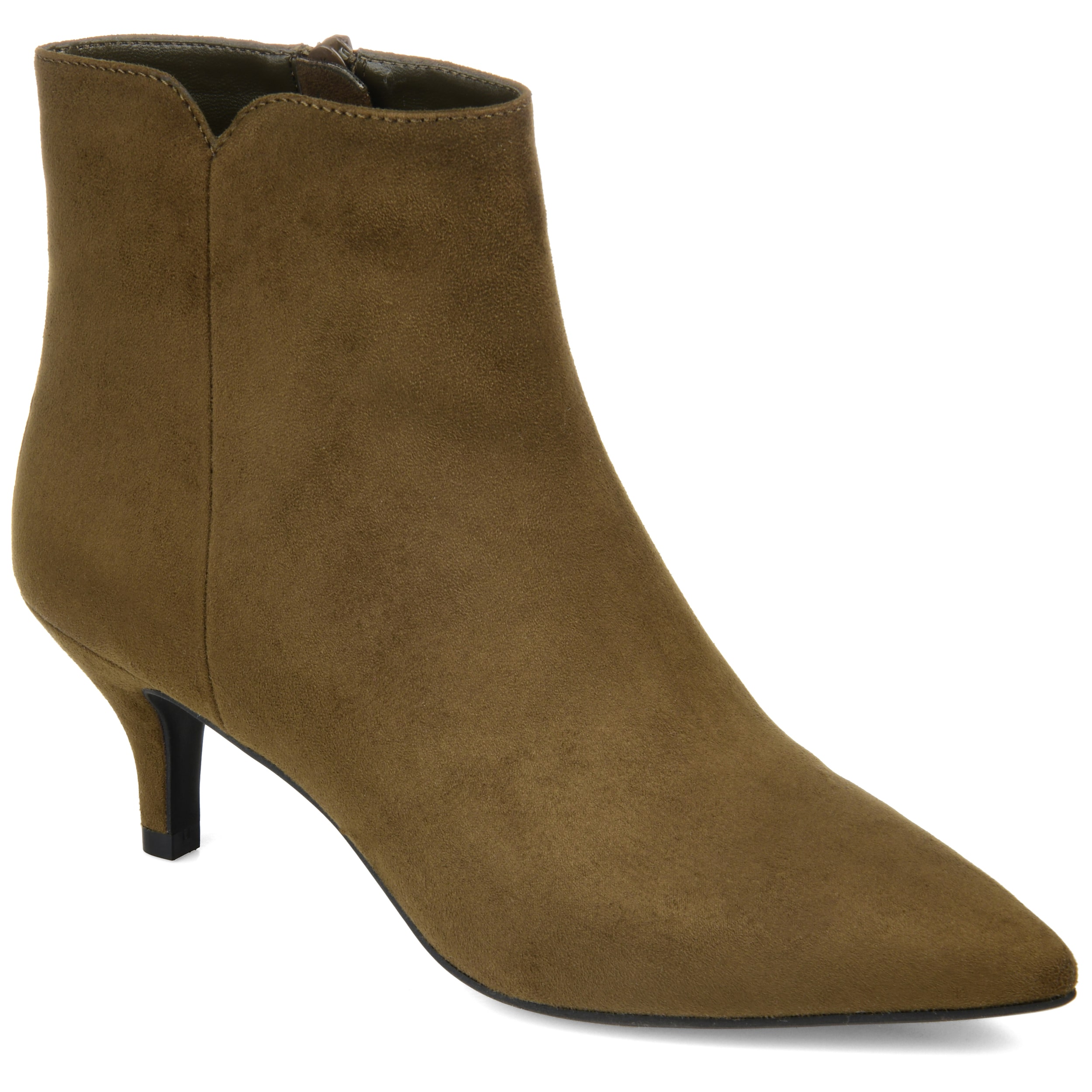 Journee Collection Womens Isobel Kitten Heel Booties