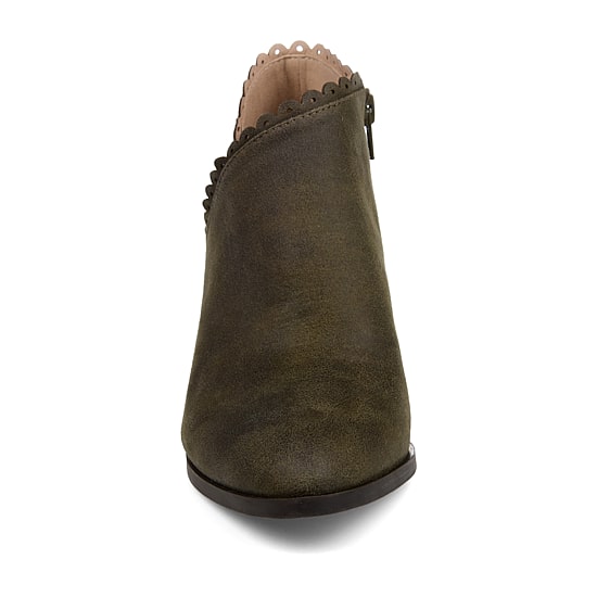 Journee Collection Womens Tessa Stacked Heel Booties
