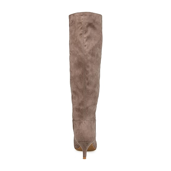 Journee Collection Womens Vellia Kitten Heel Over the Knee Boots