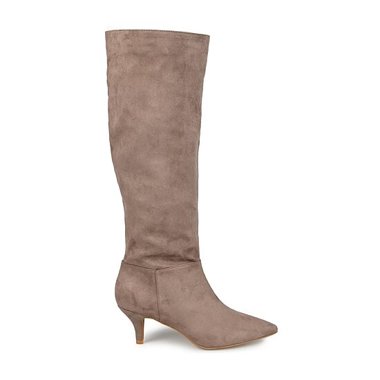 Journee Collection Womens Vellia Kitten Heel Over the Knee Boots
