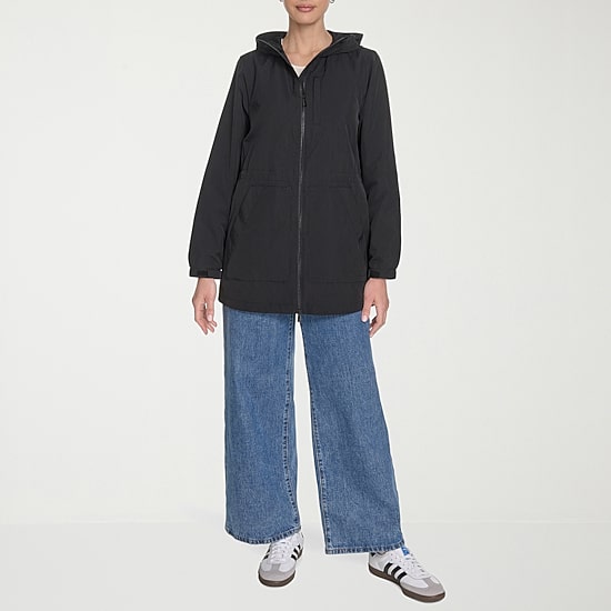 Champion Womens Hooded Water Resistant Midweight Raincoat