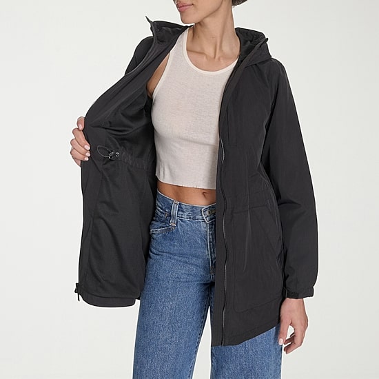 Champion Womens Hooded Water Resistant Midweight Raincoat