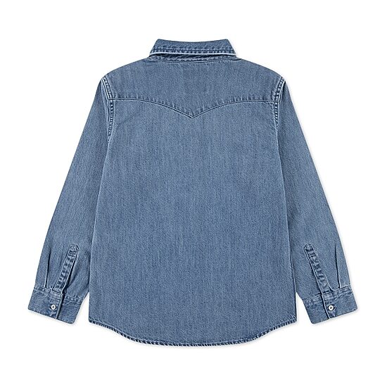 Levi's® Big Kid Boys Long Sleeve Regular Fit Button-Down Shirt
