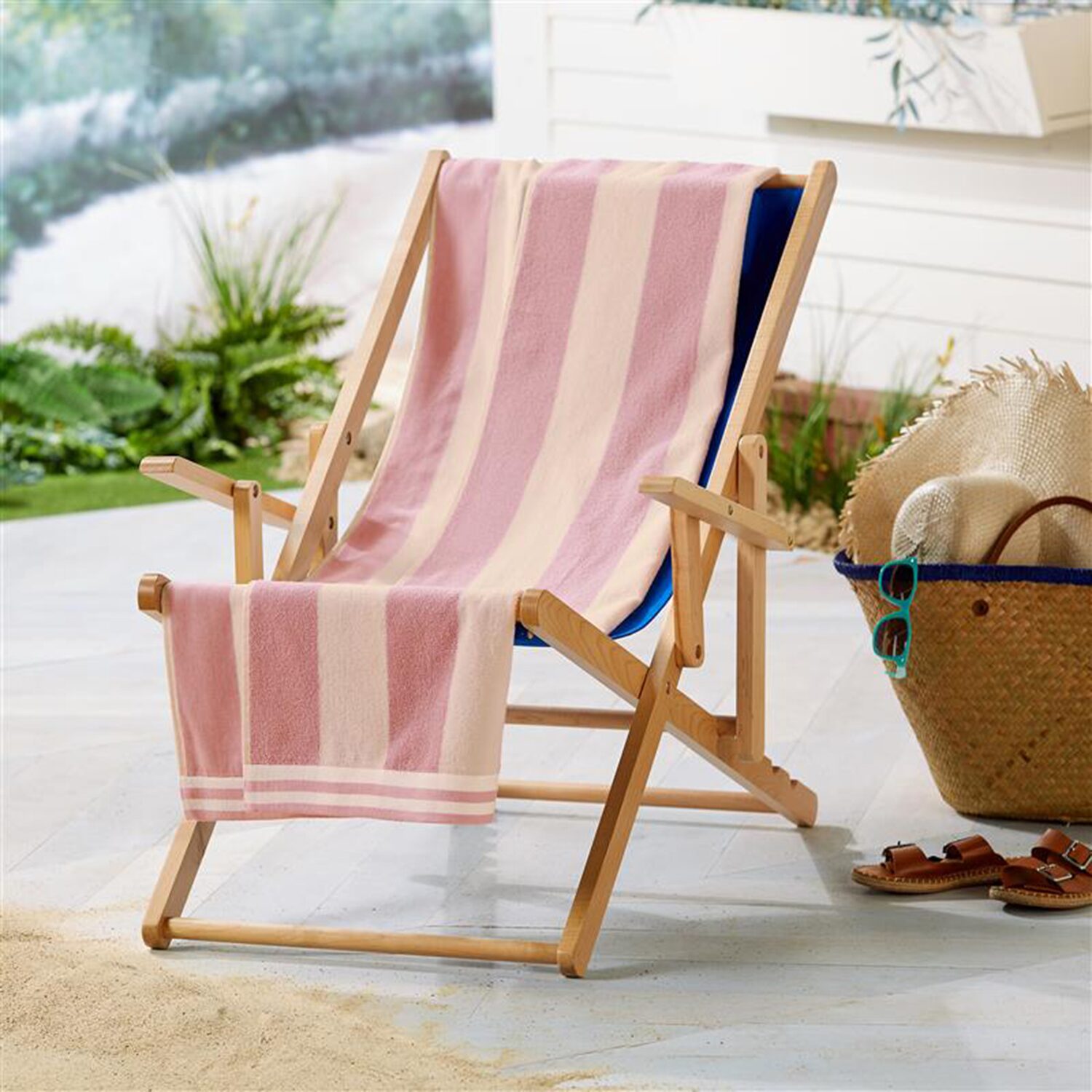 Linery Cabana Stripe Quick Dry Beach Towel