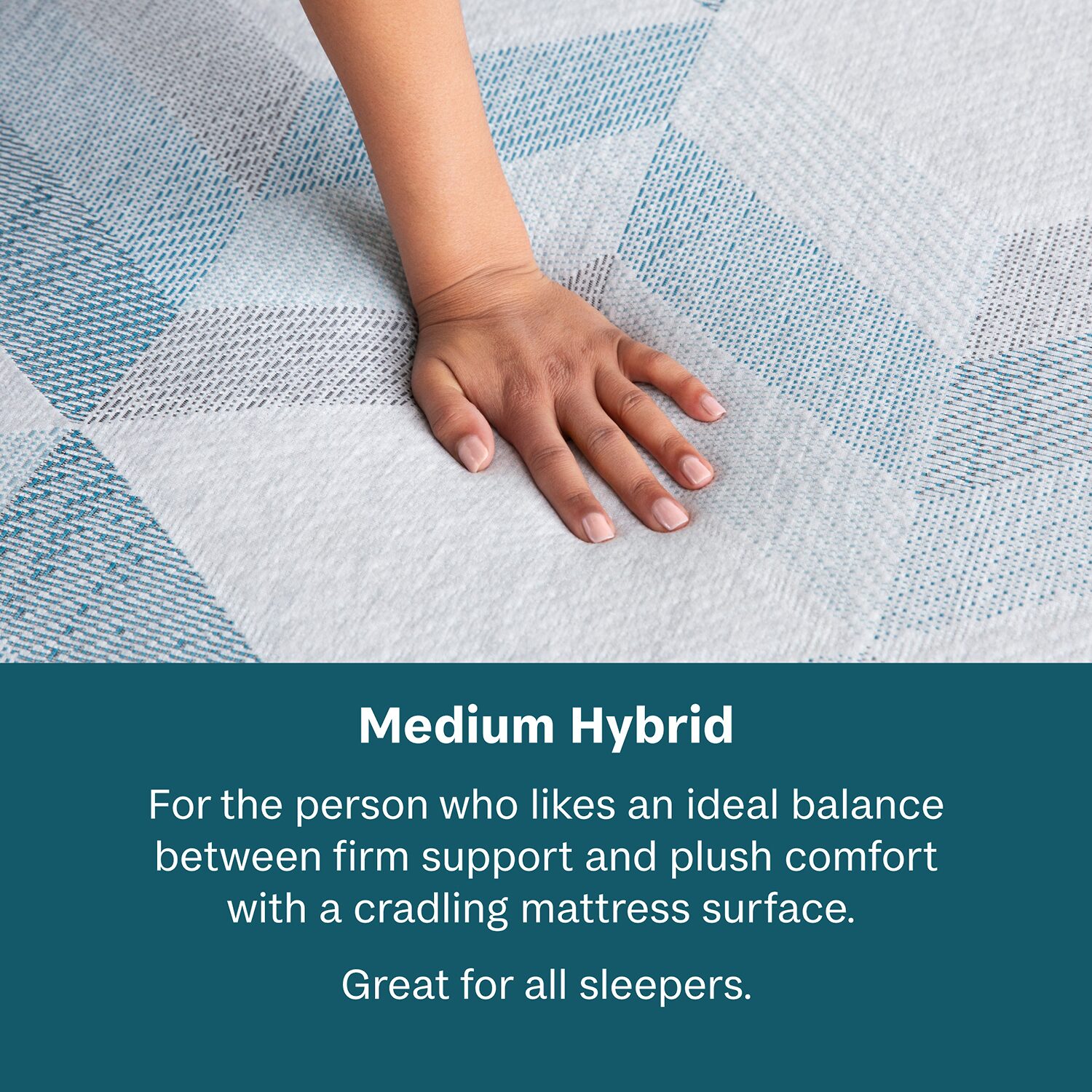 BeautySleep Dream Weaver 11.5" Medium Tight Top - Mattress + Adjustable Base