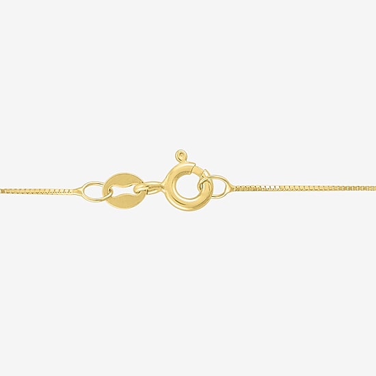Cross (G-H / Si2-I1) Womens 1/4 CT. T.W. Lab Grown White Diamond 14K Gold Over Silver Cross Heart 18 Inch Pendant Necklace
