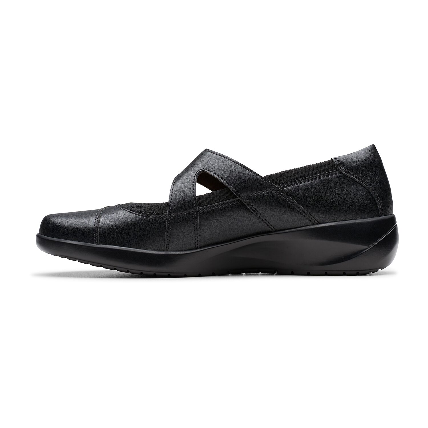 Clarks Womens Round Mary Jane Shoes