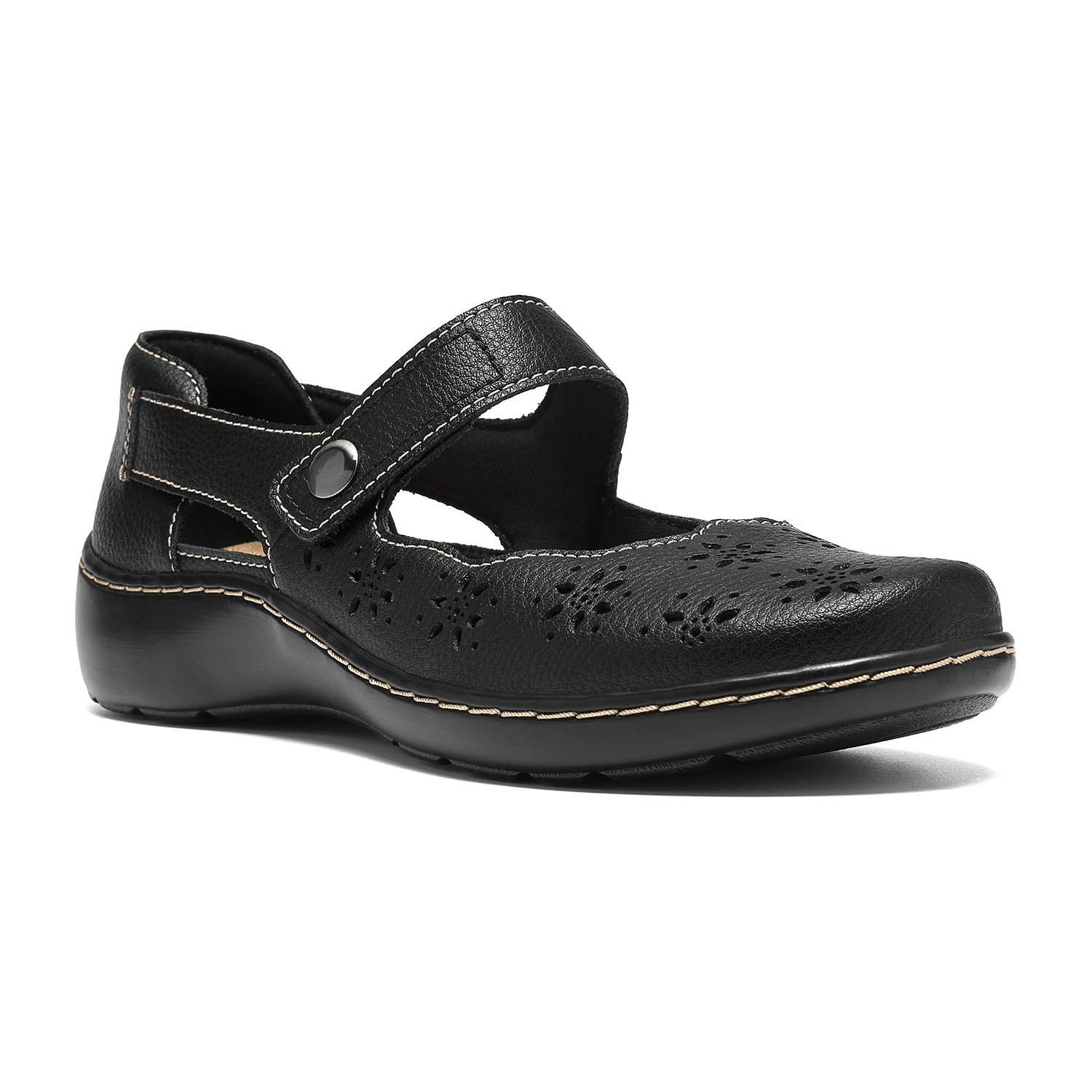 Clarks Womens Round Oxford Shoes