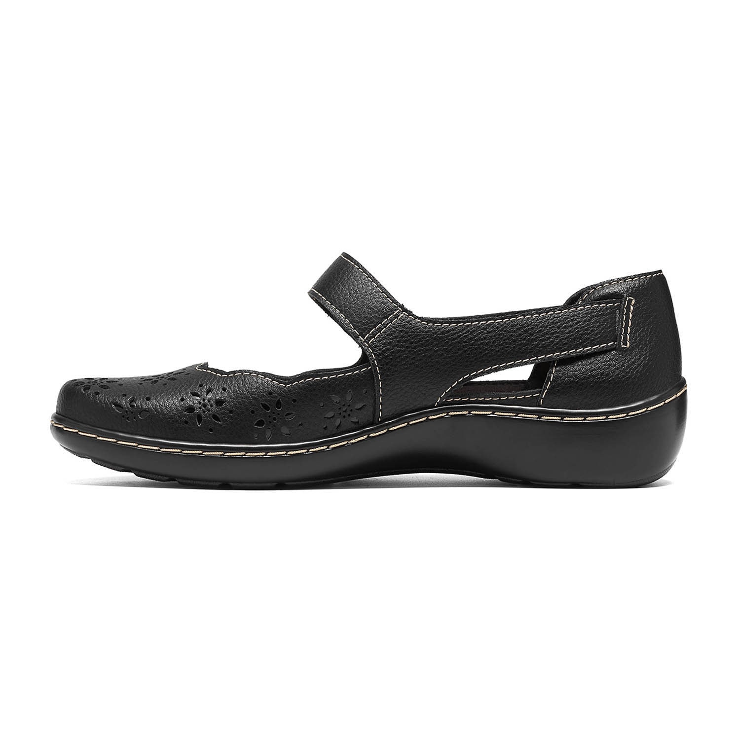 Clarks Womens Round Oxford Shoes