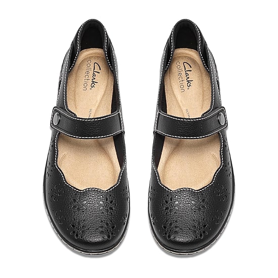 Clarks Cora Jane Womens Round Oxford Shoes