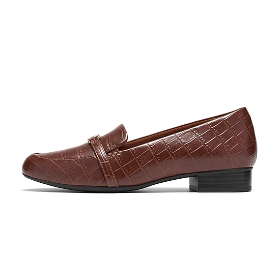 Clarks Juliet Teagan Womens Round Closed Toe Loafers