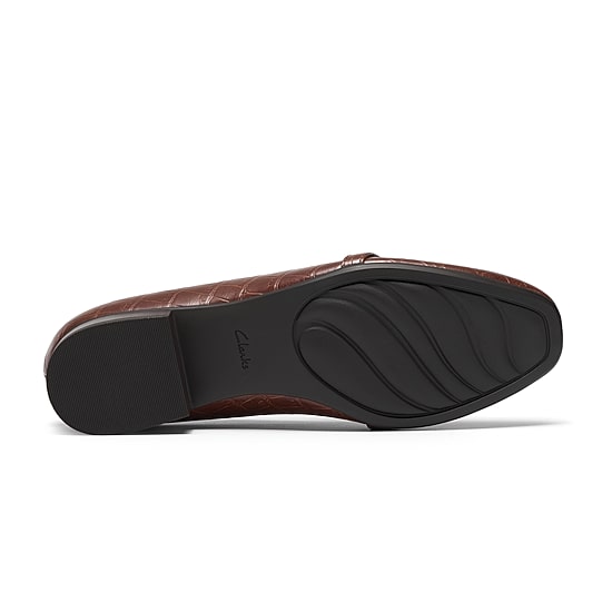 Clarks Juliet Teagan Womens Round Closed Toe Loafers