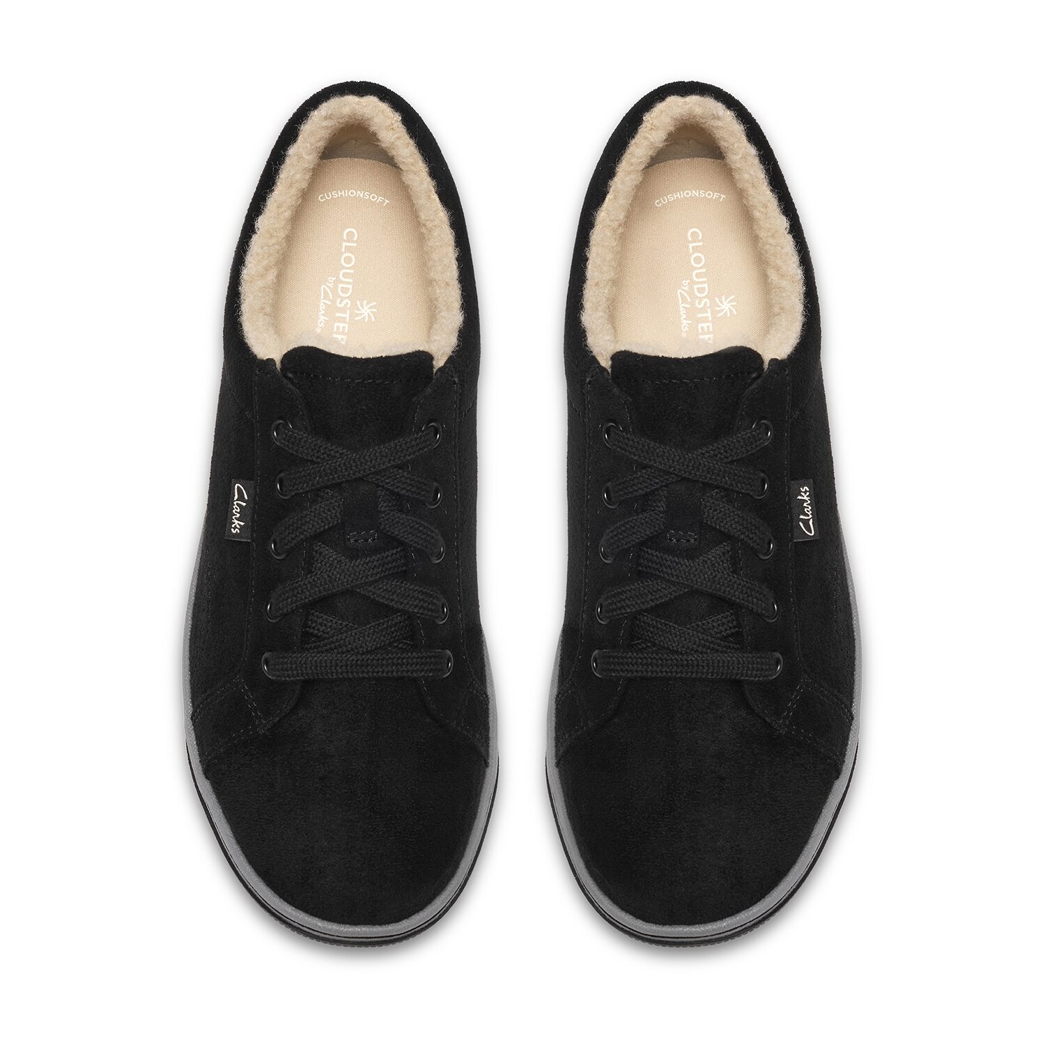 Clarks Breeze Warm Womens Round Closed Toe Oxford Shoes