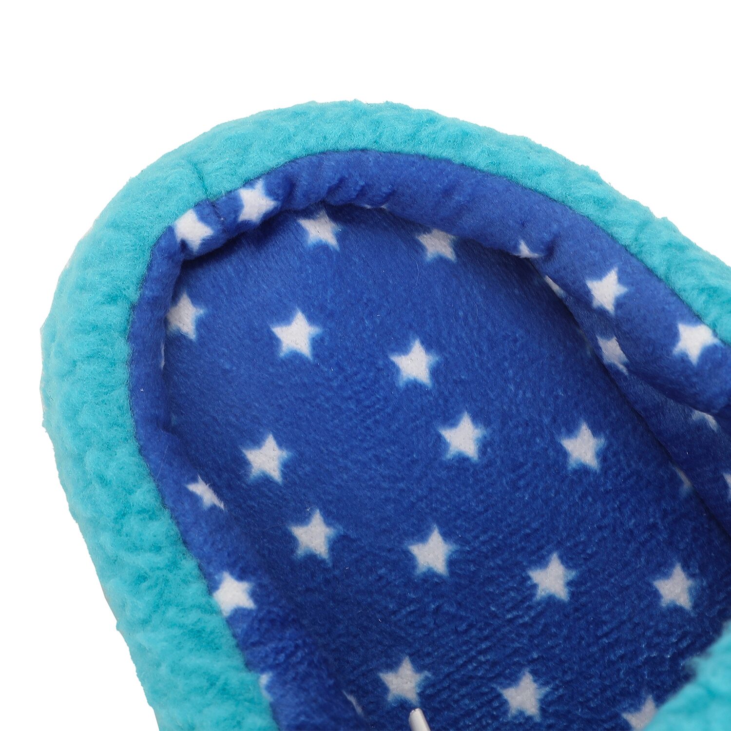 Womens Wonder Woman Faux Fur Trim Slip-On Slippers