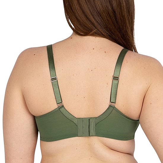 Curvy Couture Sheer Mesh Unlined Underwire Bra - 1634